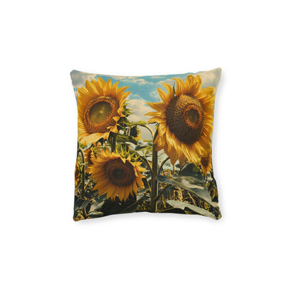 Sunflower Double - Square Pillow - UK