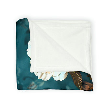Chinoiserie #3 - Soft Polyester Blanket