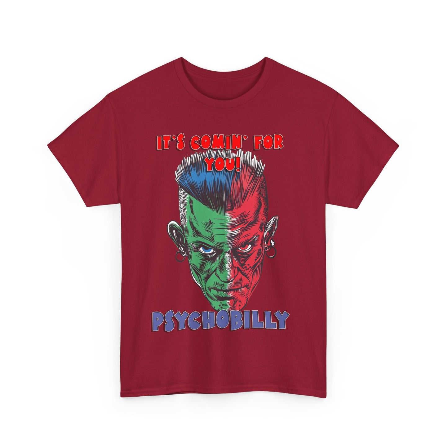 Psycho 6 - Unisex Heavy Cotton Tee - UK