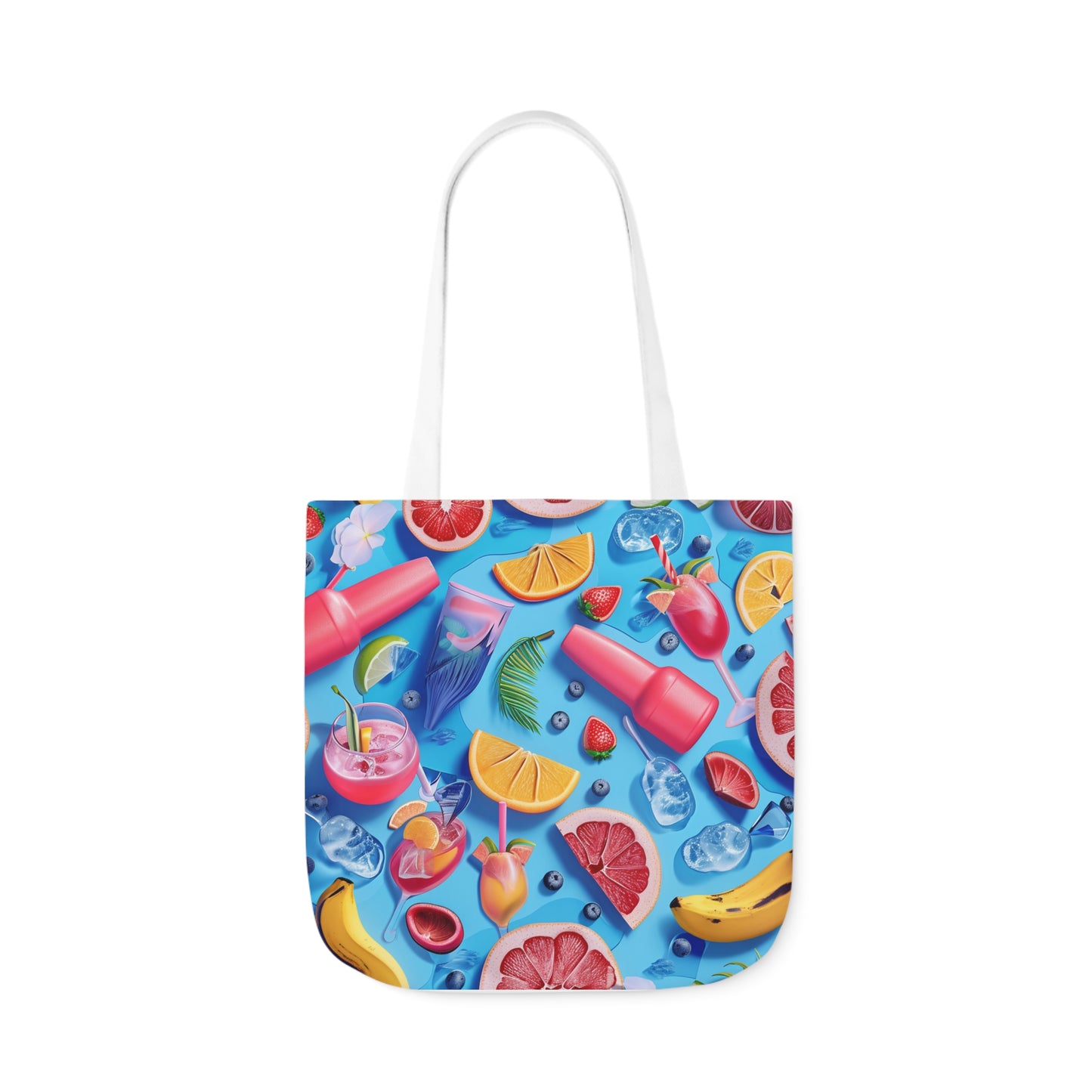 Summertime #7 - Polyester Canvas Tote Bag (AOP)