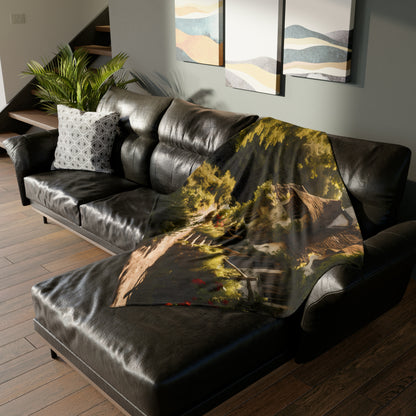 English Country House #1 - Soft Polyester Blanket