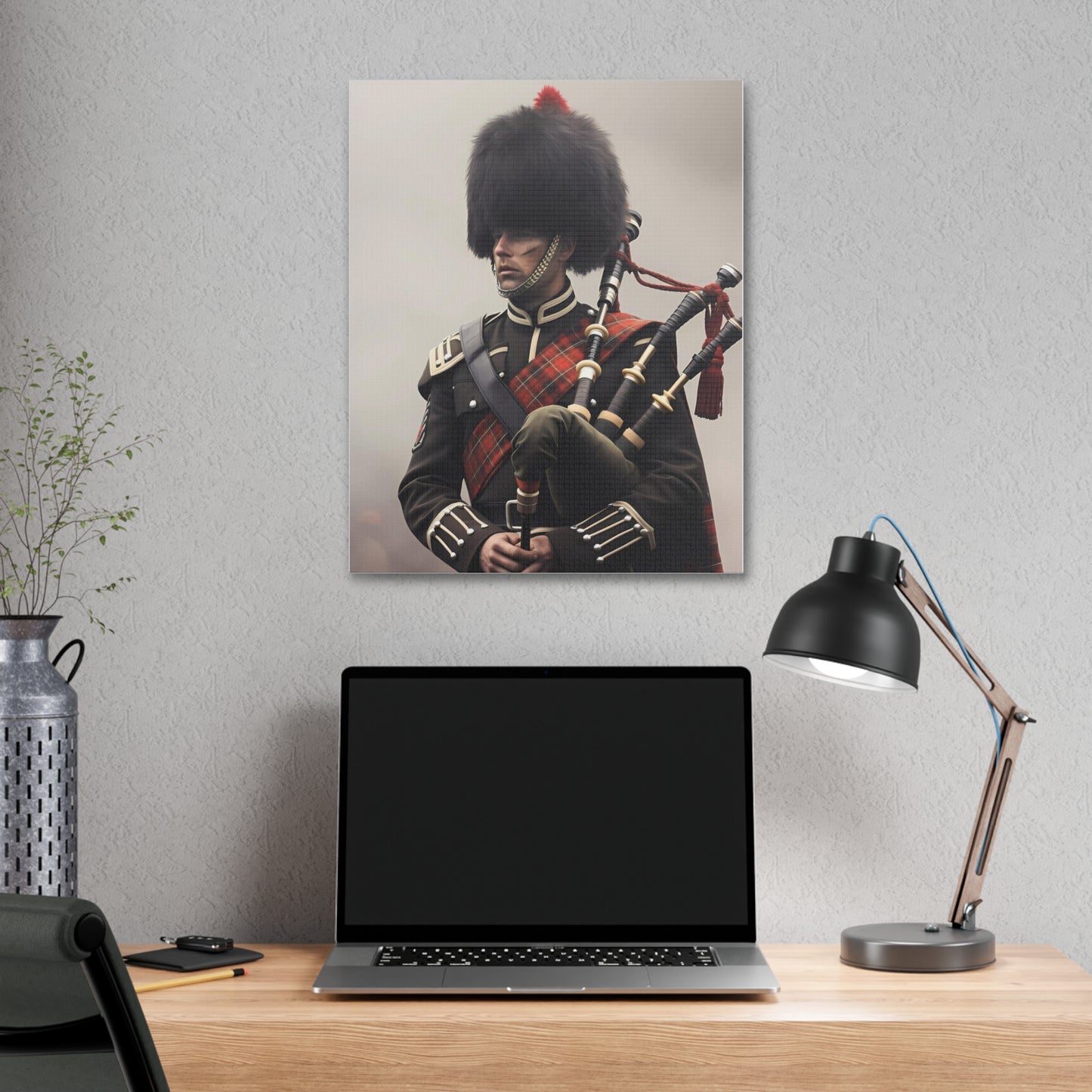 Piper #5 - Polyester Canvas