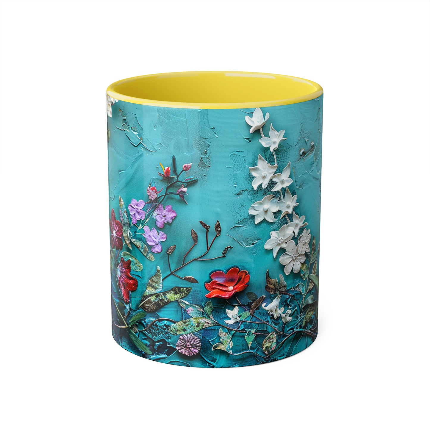 Wild Flowers Accent Mugs, 11oz - Canada Only