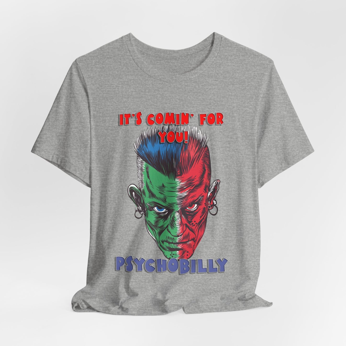 Psychobilly 1 - Jersey Short Sleeve Tee - USA
