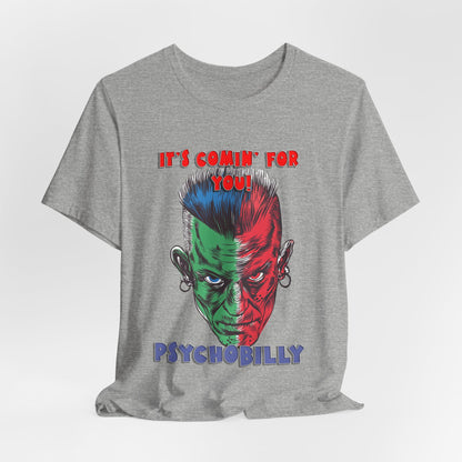 Psychobilly 1 - Jersey Short Sleeve Tee - USA