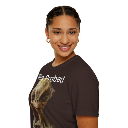 Probed by an Alien - Softstyle T-Shirt  -   UK