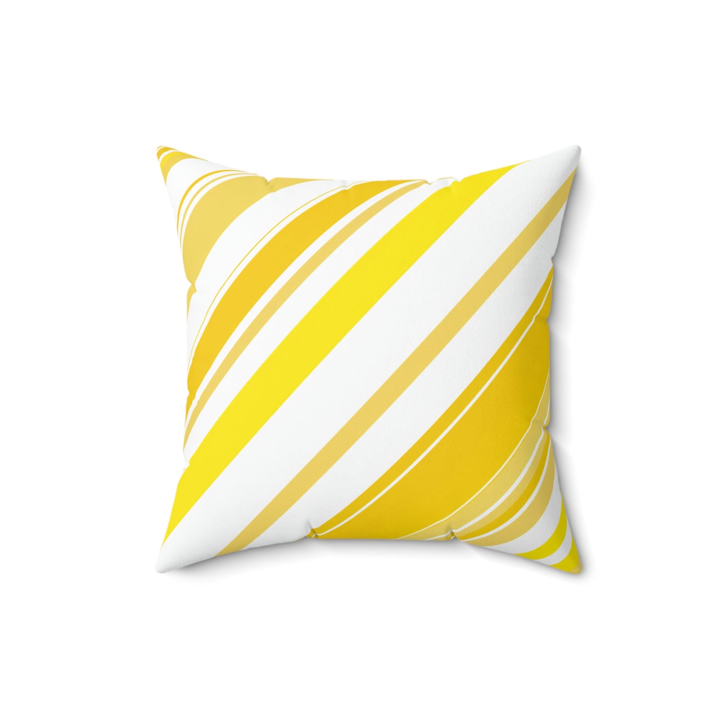 Lemon Sherbet - Spun Polyester Square Pillow - USA