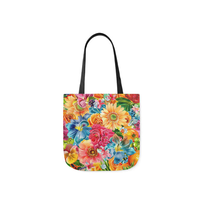 Summer Fresh - Canvas Tote Bag, 5-Color Straps - UK