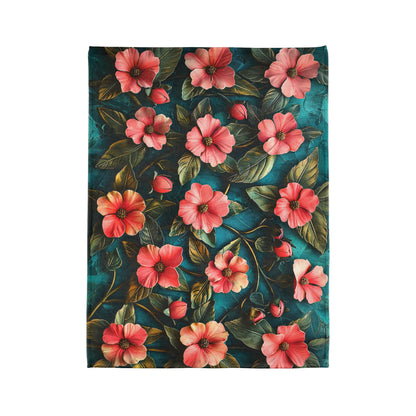Chinoiserie #6 - Soft Polyester Blanket