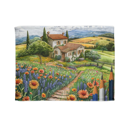 Countryside Beauty #1 - Soft Polyester Blanket