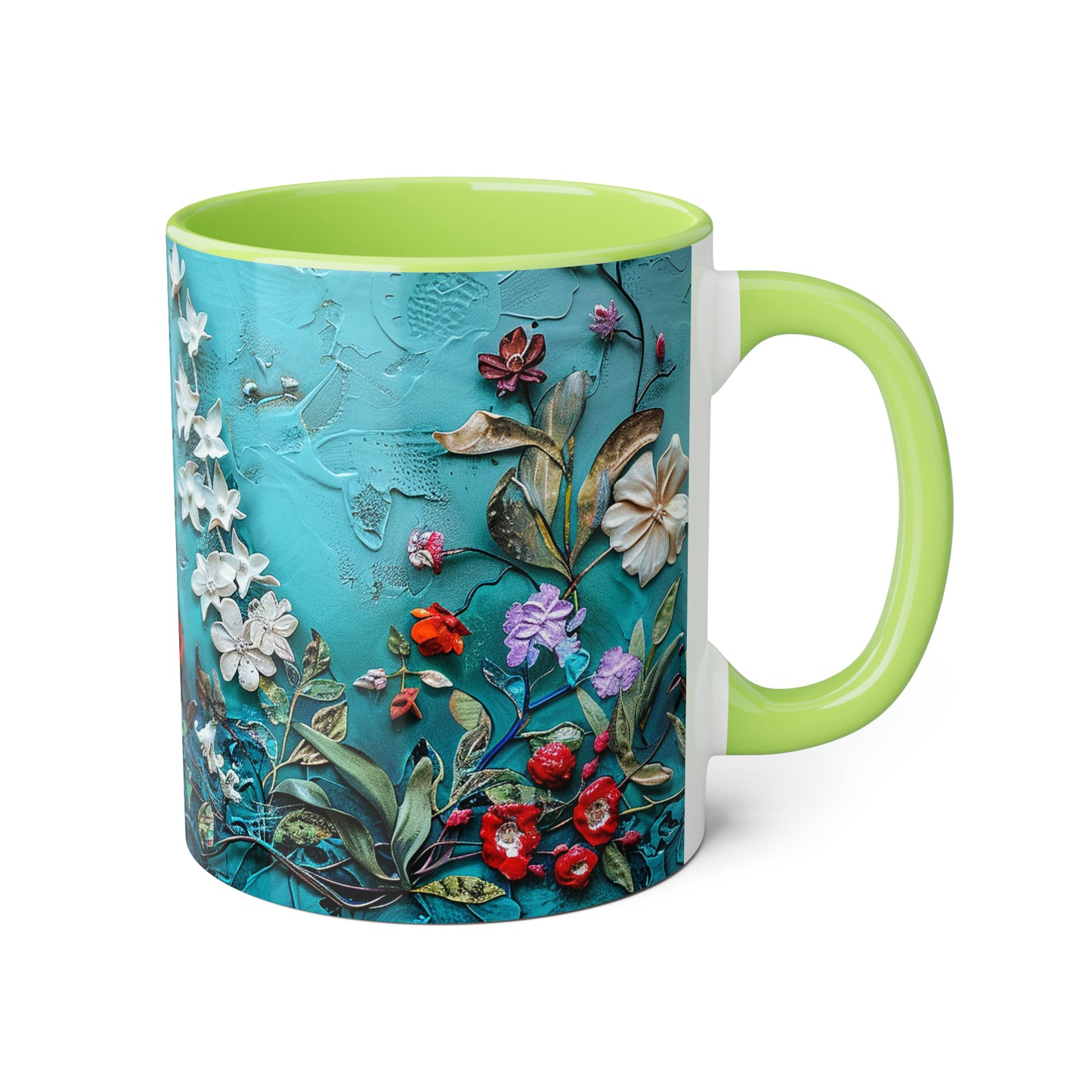 Wild Flowers Accent Mugs, 11oz - Canada Only