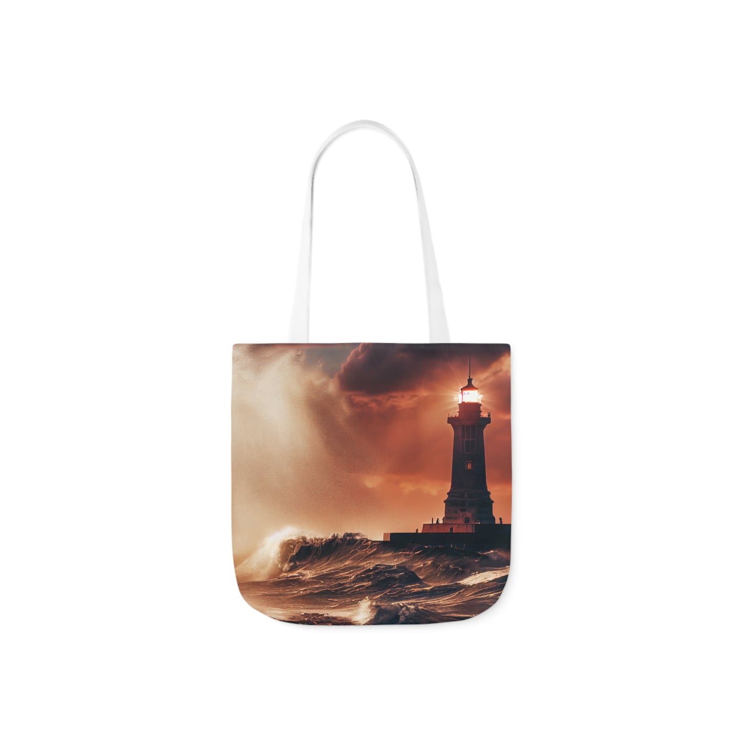 Seascape #1 - Polyester Canvas Tote Bag (AOP)