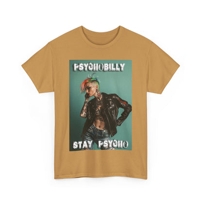 Psycho 5 - Unisex Heavy Cotton Tee - UK