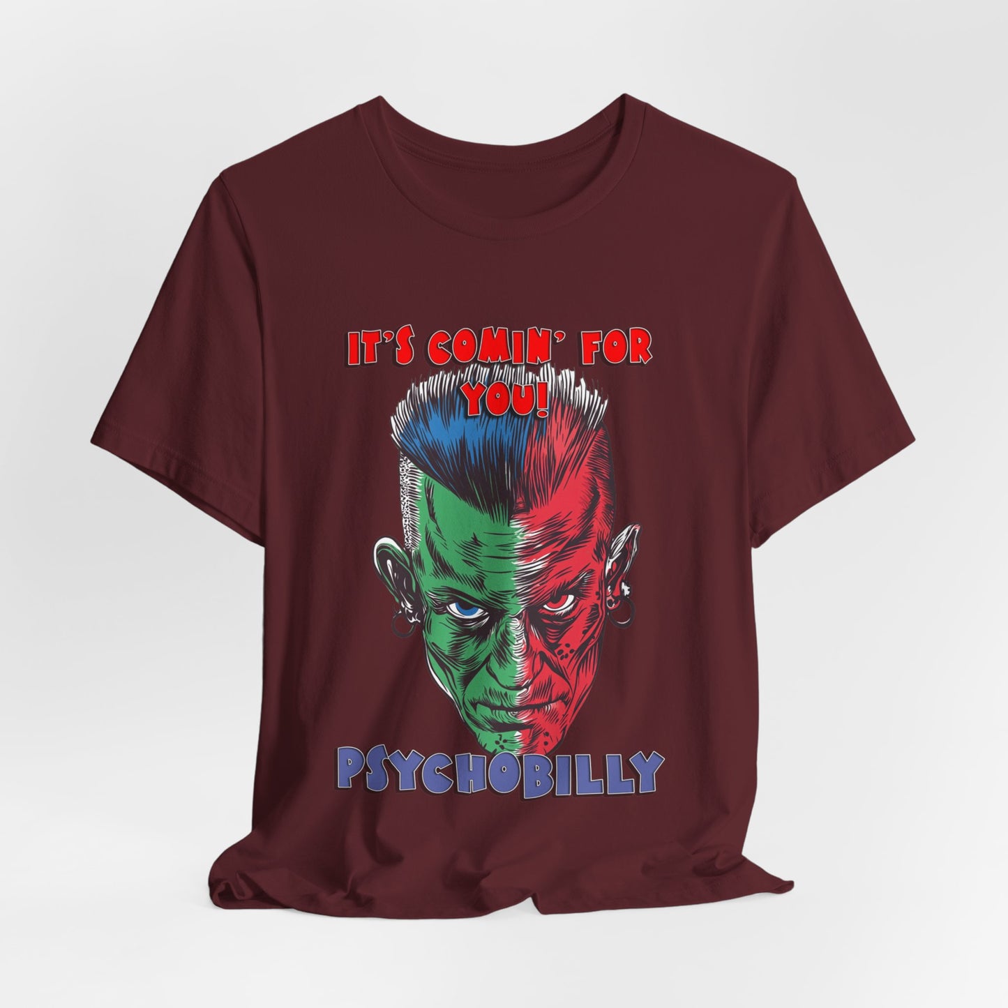 Psychobilly 1 - Jersey Short Sleeve Tee - USA