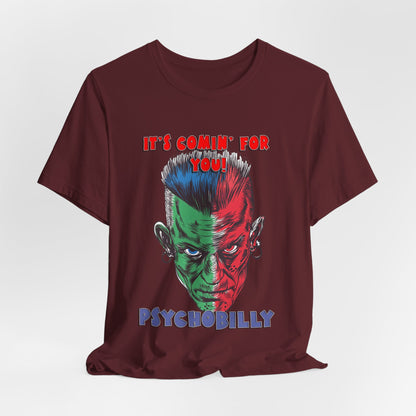 Psychobilly 1 - Jersey Short Sleeve Tee - USA
