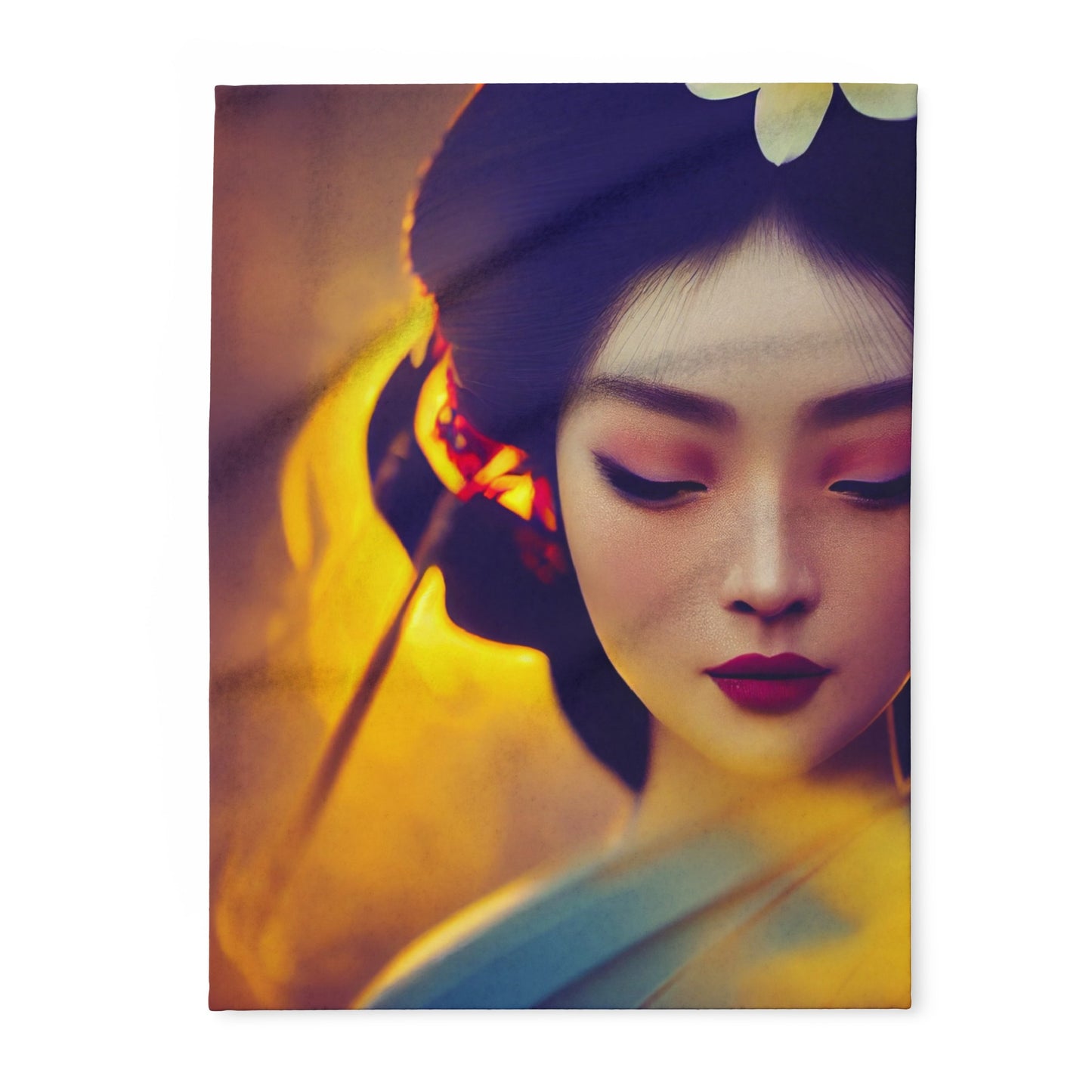 Geisha #2 Arctic Fleece Blanket