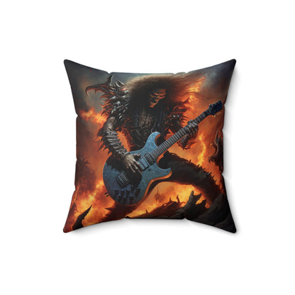 Heavy Metal #2  - Spun Polyester Pillow - USA