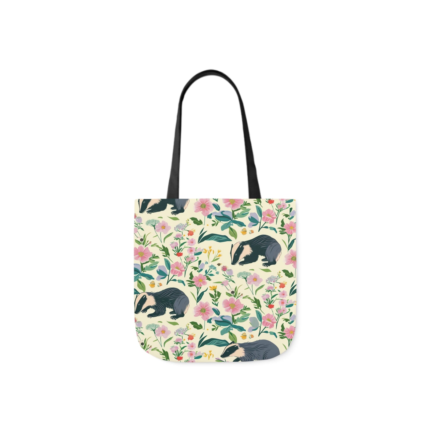 Badger Polyester Canvas Tote Bag (AOP)