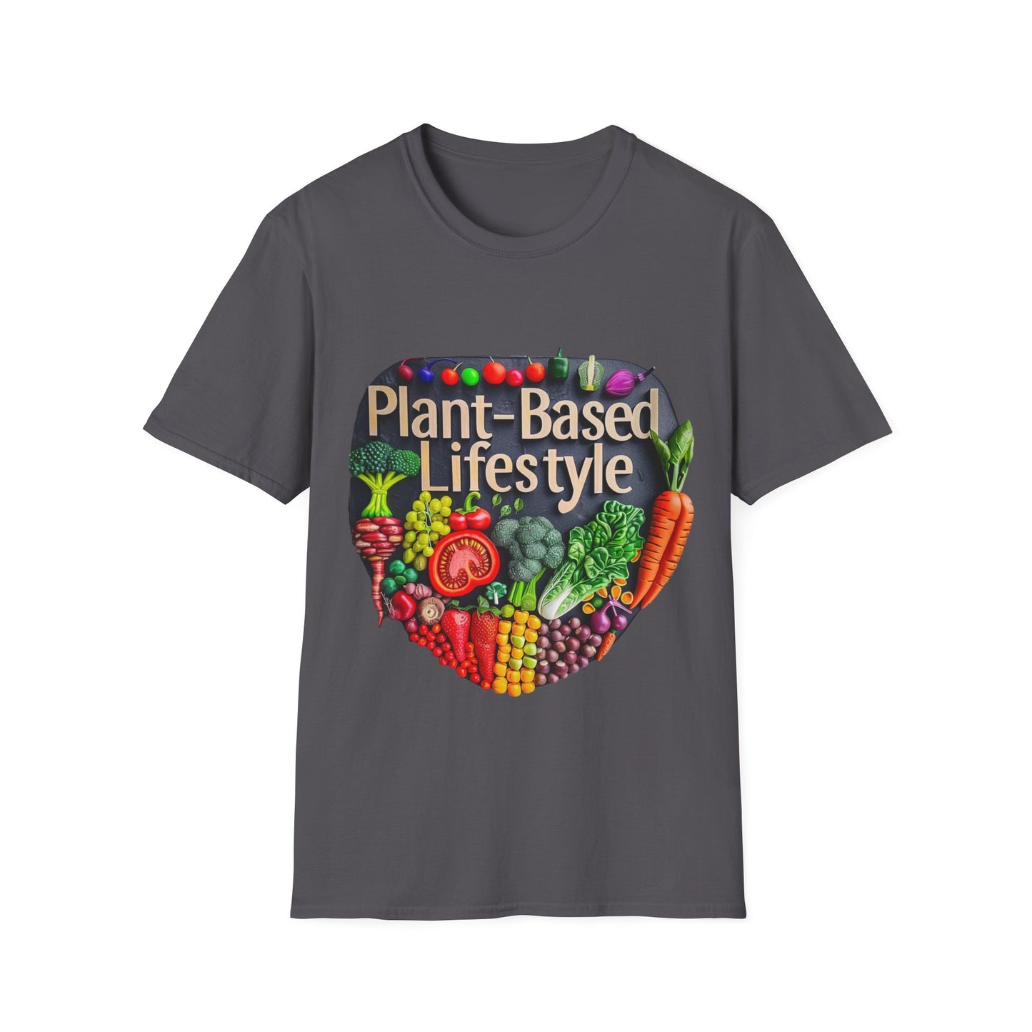 Plant Based Lifestyle #1 - Unisex Softstyle T-Shirt (UK)