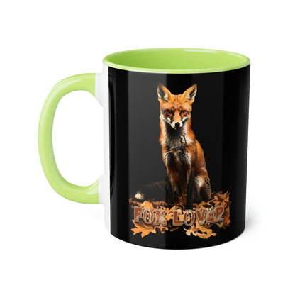 Fox Lover Accent Mug, 11oz - Canada Only