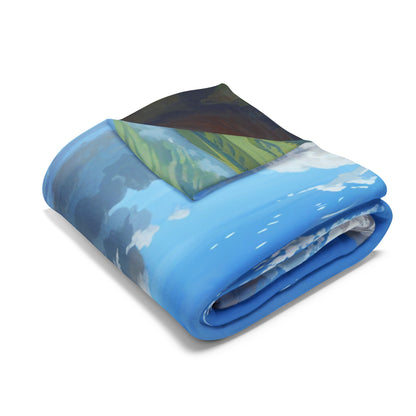 Valley View #4 Arctic Fleece Blanket - UK