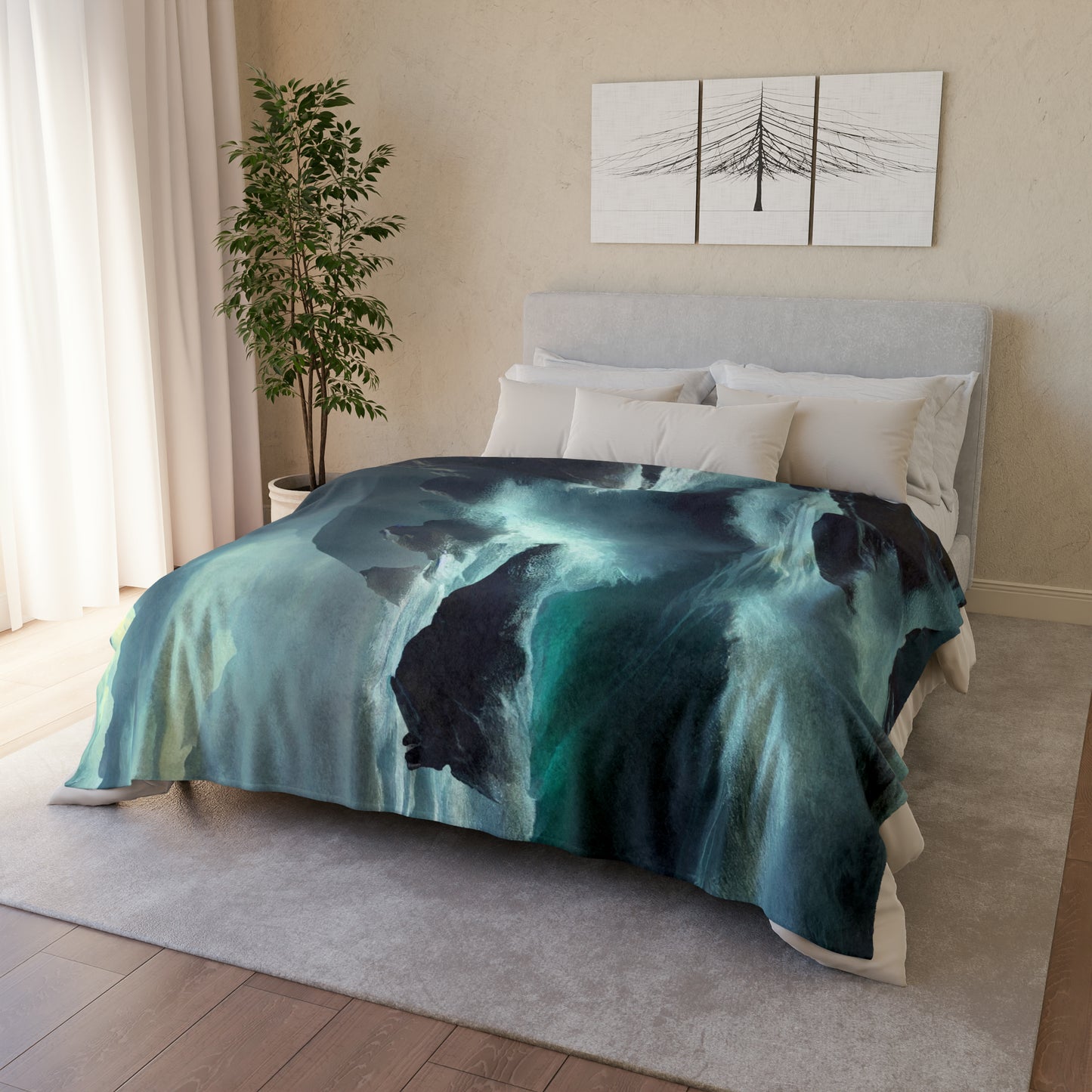 Storm #1 - Soft Polyester Blanket