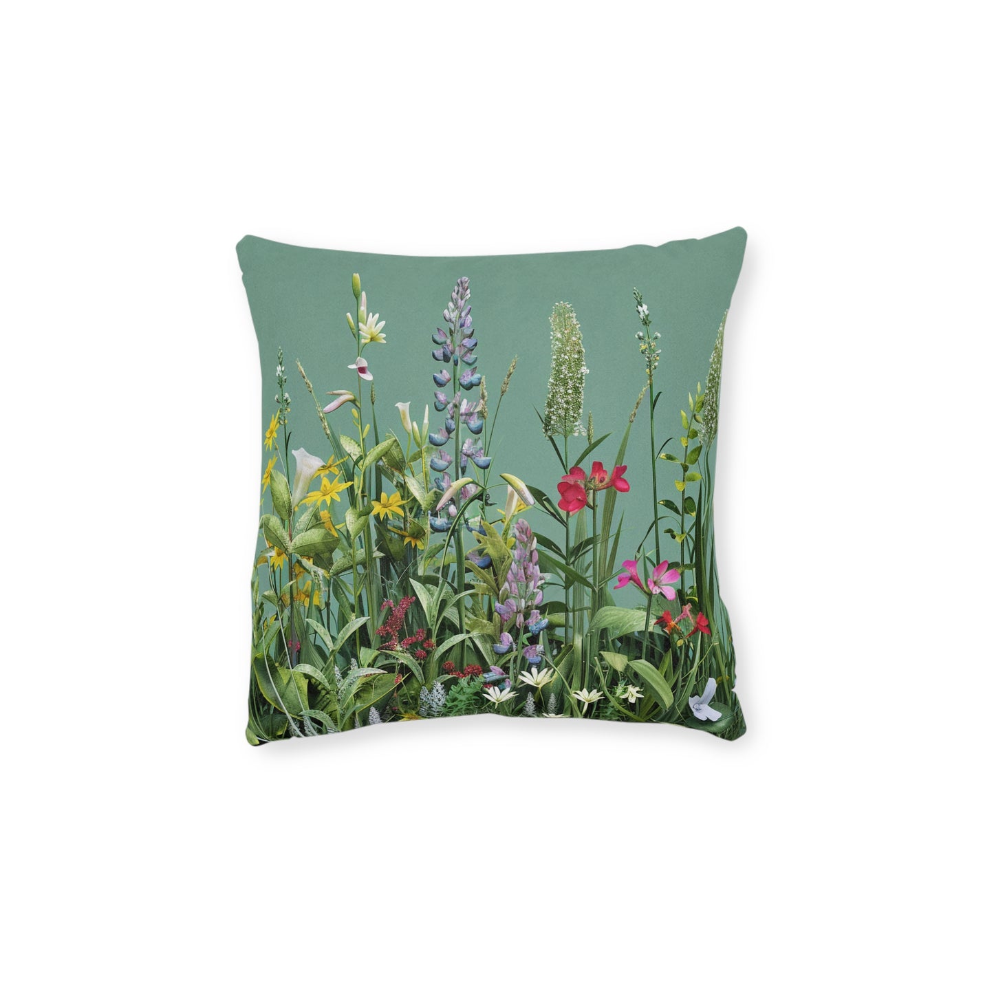 Wild Meadow 2 - Square Pillow -UK