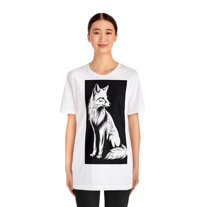 Fox Silhouette Unisex Jersey Short Sleeve Tee