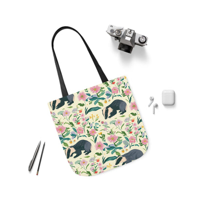 Badger Design - Polyester Canvas Tote Bag (AOP)