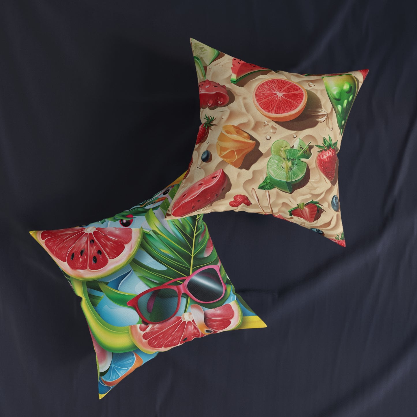 Summer Time 2 - Square Pillow - UK