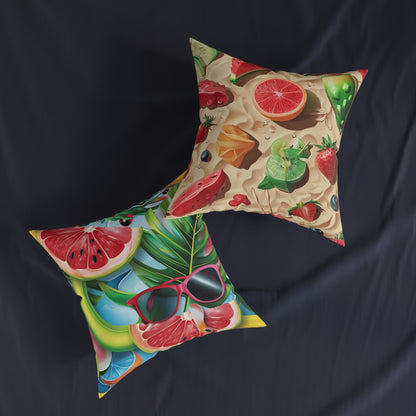 Summer Time 2 - Square Pillow - UK