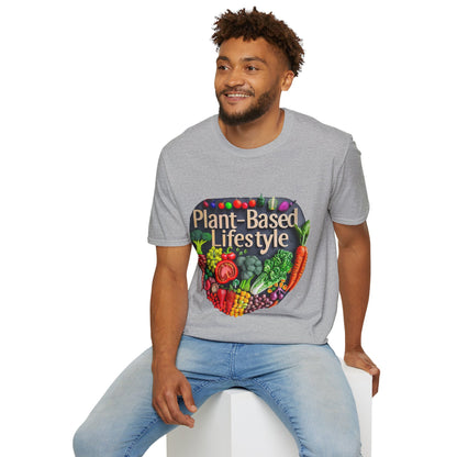 Plant Based Lifestyle #1 - Unisex Softstyle T-Shirt (UK)