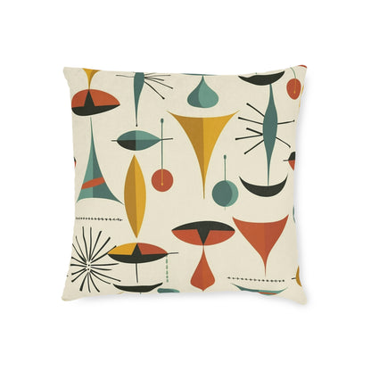 1950s Retro - Square Pillow - UK