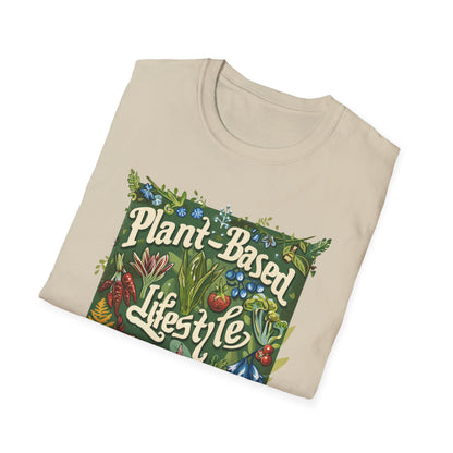 Plant Based Lifestyle #2 - Unisex Softstyle T-Shirt (UK)