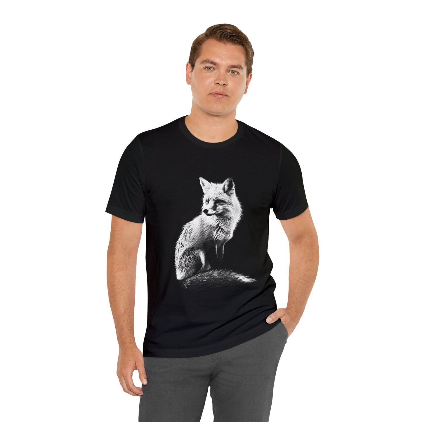 Fox Silhouette Unisex Jersey Short Sleeve Tee