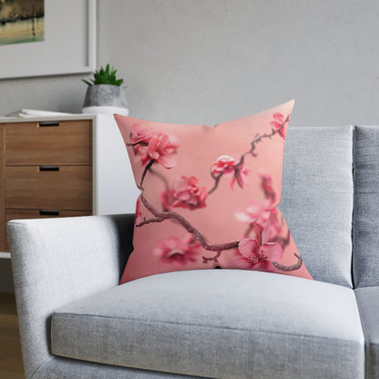 Macro Chinoiseries - Square Pillow - UK