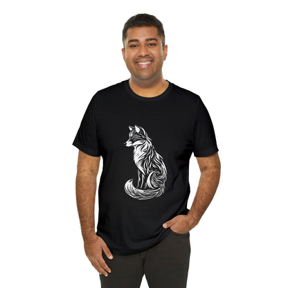 Fox Silhouette Unisex Jersey Short Sleeve Tee
