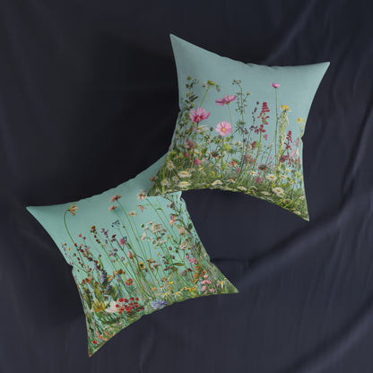 Wild Meadow 3 - Square Pillow -UK