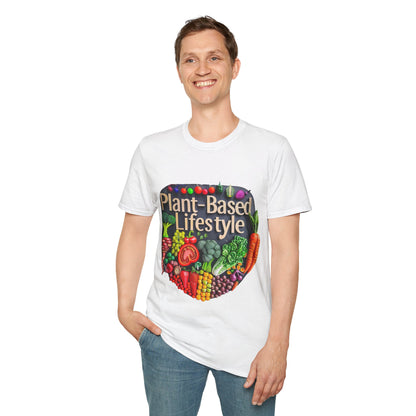 Plant Based Lifestyle #1 - Unisex Softstyle T-Shirt (UK)