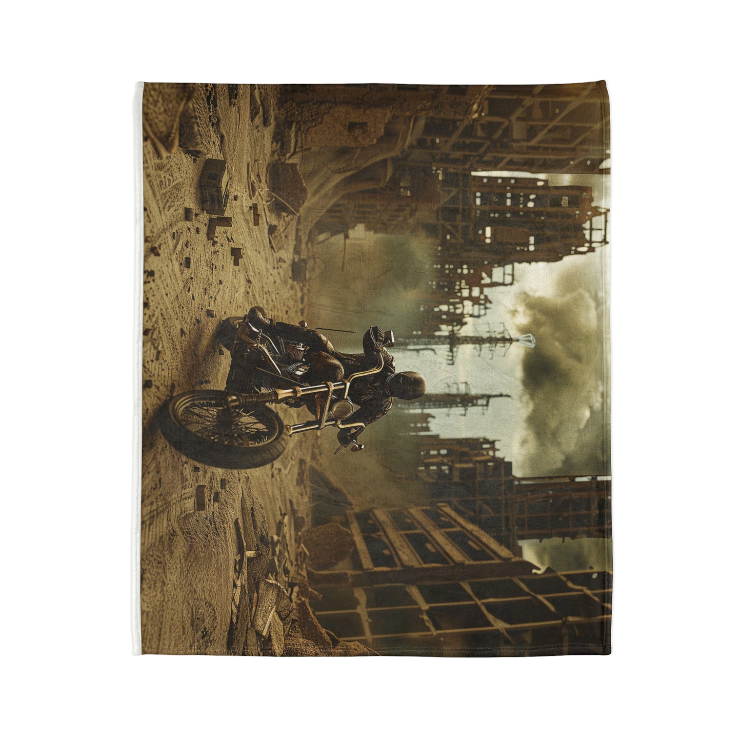 Biker #3 - Soft Polyester Blanket