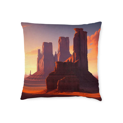 Monument Valley - Square Pillow - UK