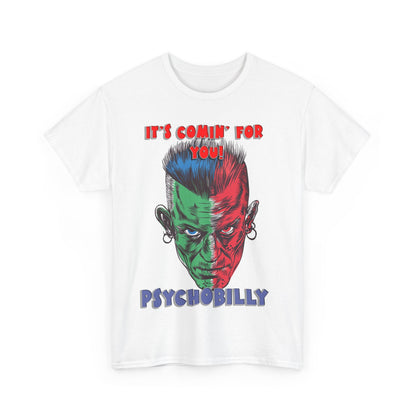 Psycho 6 - Unisex Heavy Cotton Tee - UK