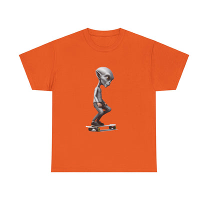 Alien Skater - Unisex Heavy Cotton Tee - USA