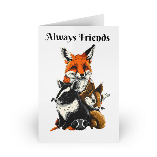 Friend Greeting Cards (1 or 10-pcs) - Canada Only