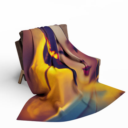 Geisha #2 Arctic Fleece Blanket