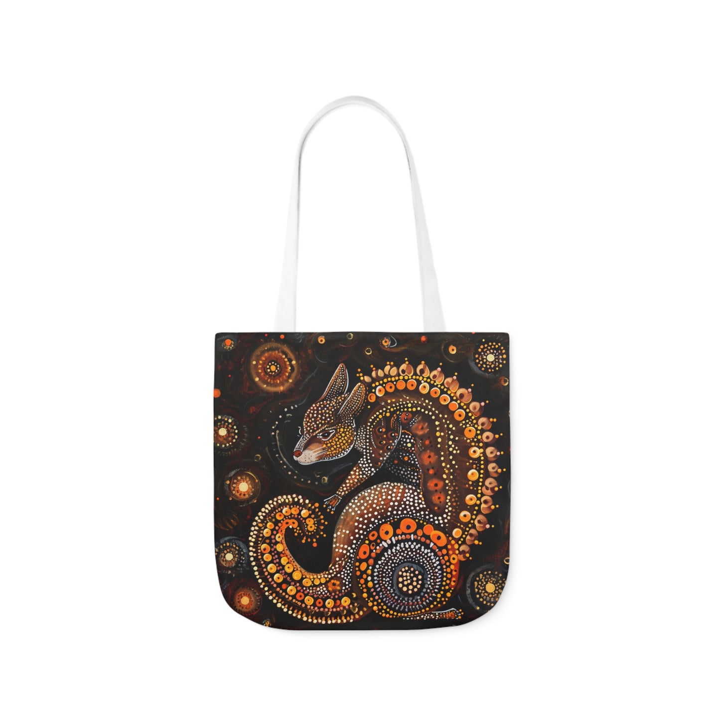 Native Australian Art #3 - Polyester Canvas Tote Bag (AOP)