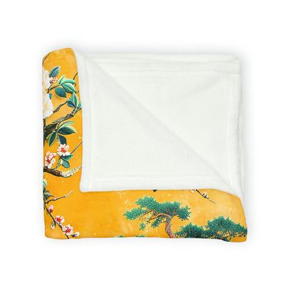 Chinoiserie #4 - Soft Polyester Blanket