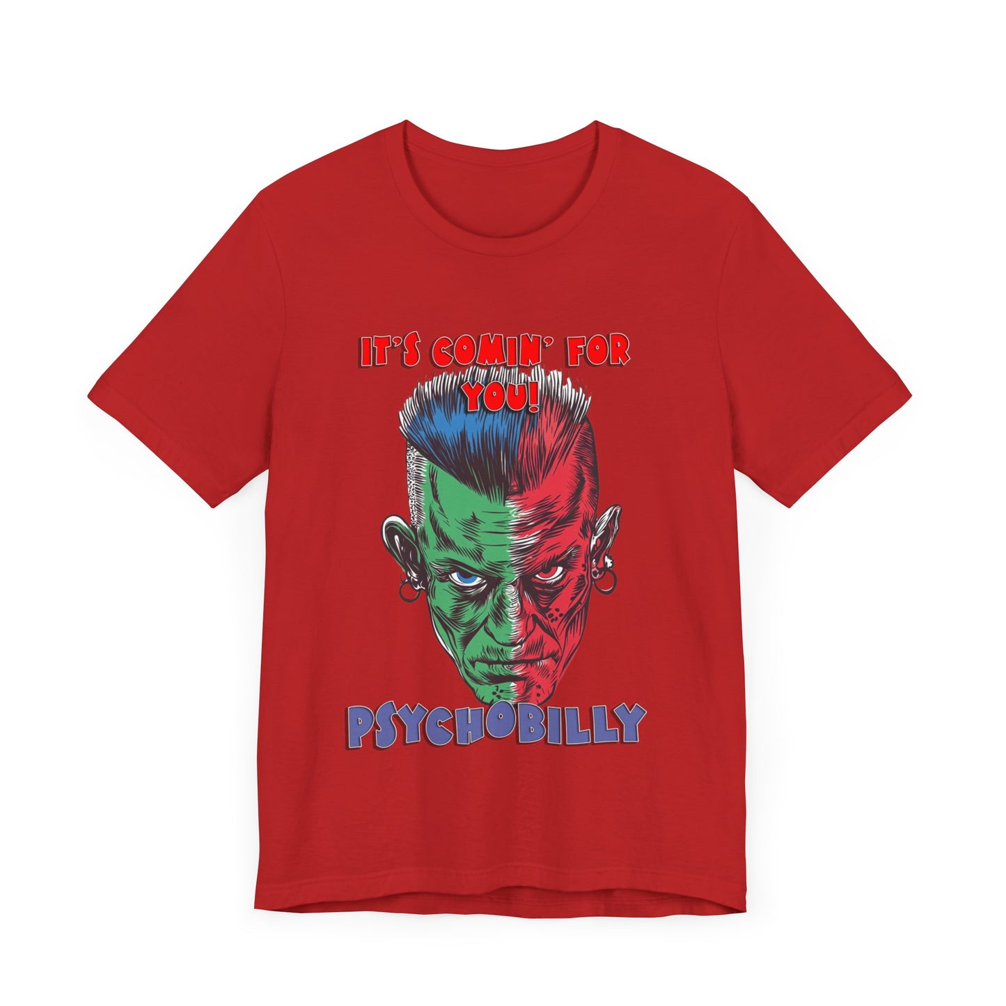 Psychobilly 1 - Jersey Short Sleeve Tee - USA
