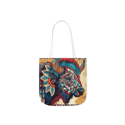 Native American Art #1 - Polyester Canvas Tote Bag (AOP)