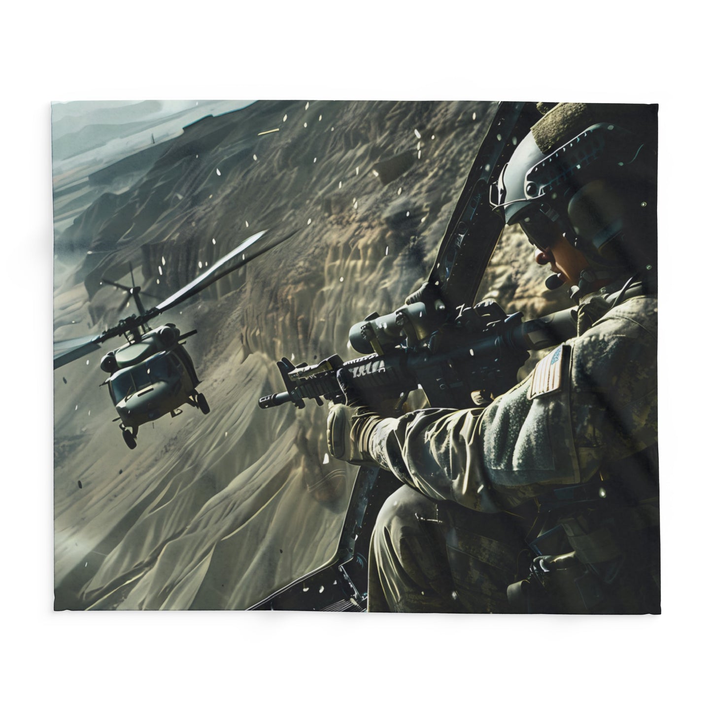 Black Hawk 3 Arctic Fleece Blanket - UK